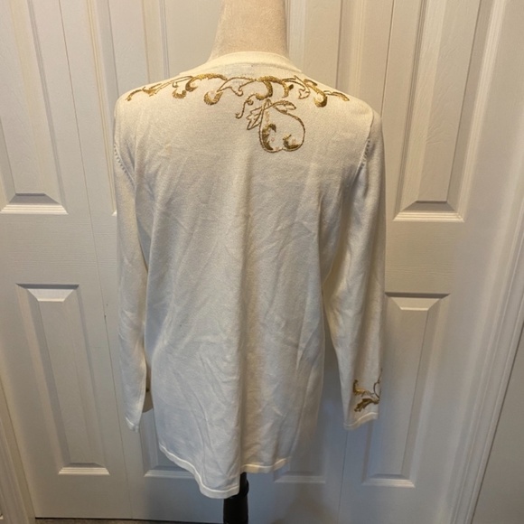 Women’s Tabi hand embellished cardigan size L - Picture 9 of 9